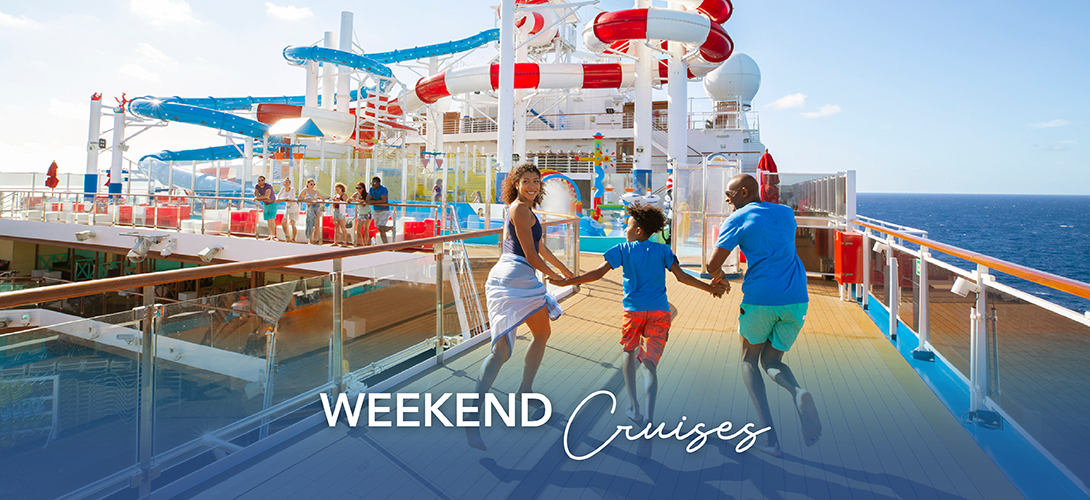 Weekend Cruises Banner