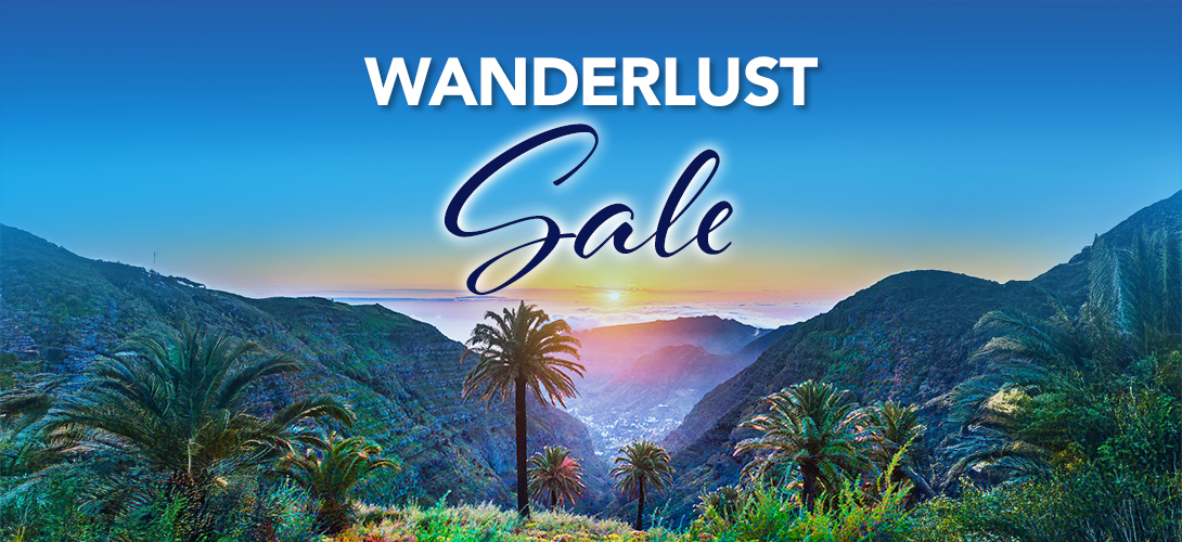 Travel Deals / Wanderlust Sale